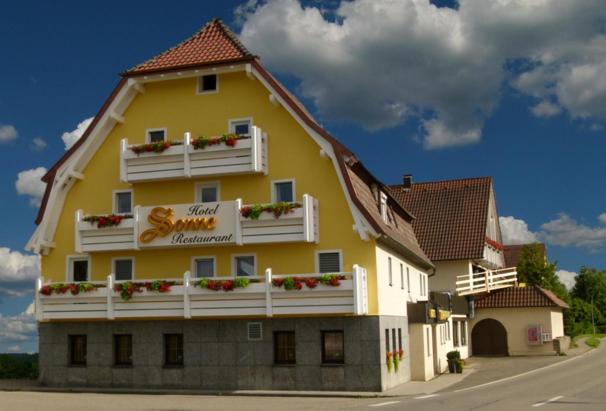 Hotel Sonne Garni Rudersberg Екстериор снимка